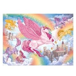 Hinkler Sparkly Jigsaw - Unicorn Kingdom (100pc) GIRLS GIFTS
