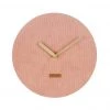 Karlsson Corduroy Wall Clock - Pink (25cm)