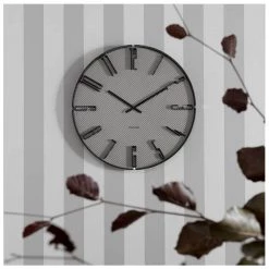 Karlsson Sentient Carbon Wall Clock (40cm) MEN'S GIFTS