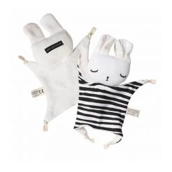 Wee Gallery Last Chance - Final Few Organic Cuddle Bunny - Stripes