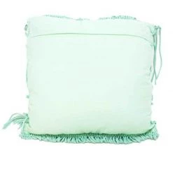 Stoneleigh & Roberson Turquoise Macrame Cushion (45cm)