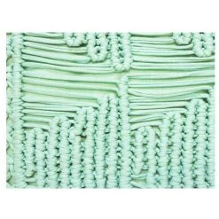 Stoneleigh & Roberson Turquoise Macrame Cushion (45cm)