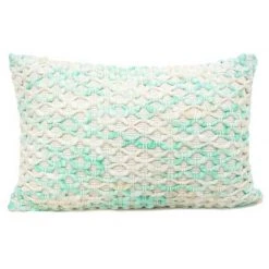 Stoneleigh & Roberson Rectangle Setu Seagreen Cushion