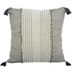Banyan Home Citra Large Tassel Cushion (55cm) Cushions