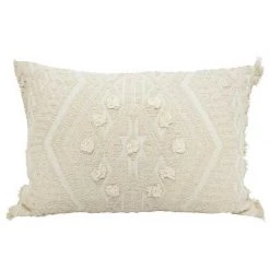 Banyan Home Intan Rectangle Fringe Cushion (60cm)