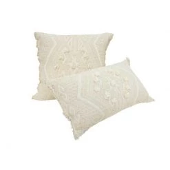 Banyan Home Intan Rectangle Fringe Cushion (60cm)