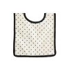 Alimrose Charlie Black Cross Baby Bib