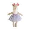 Alimrose Dottie Deer Ballerina – Mist (40cm)
