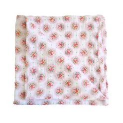 Alimrose Muslin Swaddle Wrap – Floral Medallion Country Style