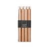Amalfi Copper Dinner Candles (4pk) Metallics