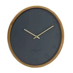 One Six Eight Freya Charcoal Wall Clock (35cm)