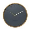 One Six Eight Freya Charcoal Wall Clock (35cm)
