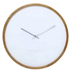 One Six Eight Coastal Freya White Wall Clock (50cm)