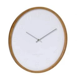 One Six Eight Restocked Freya White Wall Clock (35cm)