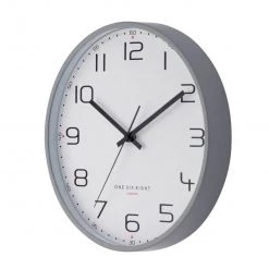 One Six Eight Cool Grey Carmen Clock (30cm)