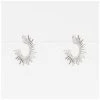 Stella & Gemma Silver Sunburst Earrings