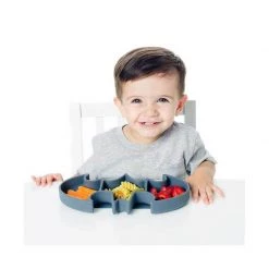 Bumkins BABY & TODDLER GIFTS Batman Silicone Grip Dish