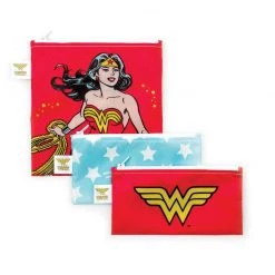 Bumkins Snack Bag Combo 3pk - Wonder Woman