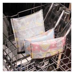 Bumkins Reusable & Eco Friendly Snack Bag Combo 3pk - Batman