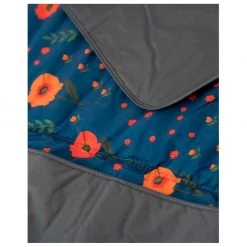 Little Unicorn Outdoor Blanket – Midnight Poppy (5x5) Restocked