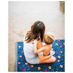 Little Unicorn Outdoor Blanket – Midnight Poppy (5x5) Restocked