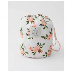 Little Unicorn Big Kids Cotton Muslin Quilt – Watercolour Roses