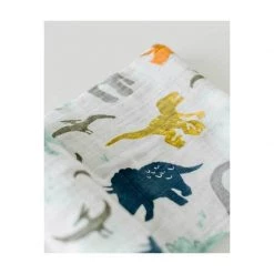 Little Unicorn Cotton Muslin Swaddle – Dino Friends Restocked