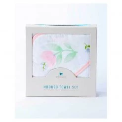 Little Unicorn Hooded Towel & Wash Cloth Set – Pink Peony Restocked