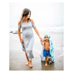 Little Unicorn Big Kids Hooded Towel – Surf