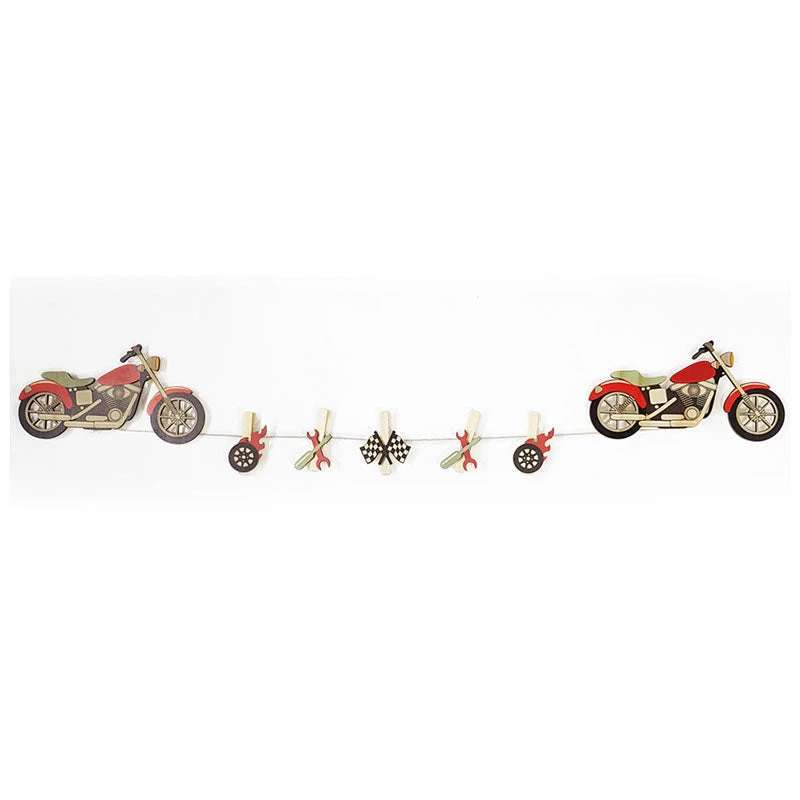 Crystal Ashley Art Pegs - Motorbike