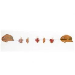 Crystal Ashley Art Pegs - Caravan