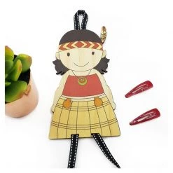 Crystal Ashley Kiwiana Hair Clip Tidy – Maori Girl