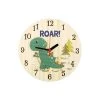 Crystal Ashley Small Clock – Roar (20cm) Kiwiana