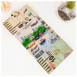 Crystal Ashley Wooden Height Chart - Transport BABY & TODDLER GIFTS