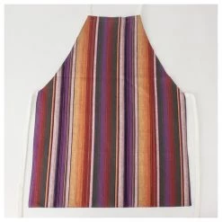 Harvest Creations Reversible Kids Apron β Caravan/Stripe