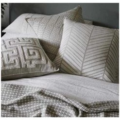 Weave Malaga Cushion – Sandstorm (50cm) Coastal