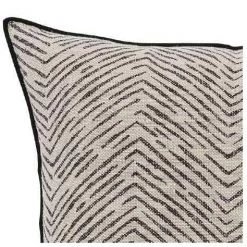 Weave Last Chance - Final Few Urban Sanctuary Carillo Linen Cushion β Onyx (50cm)
