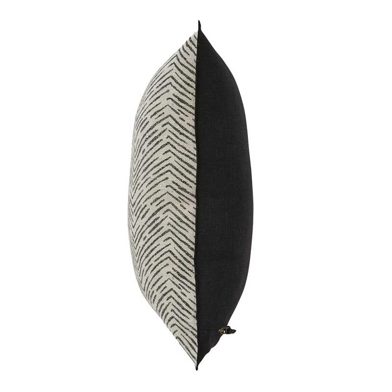 Weave Last Chance - Final Few Urban Sanctuary Carillo Linen Cushion β Onyx (50cm)