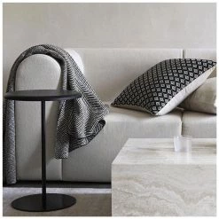 Weave Urban Sanctuary Solano Throw Rug - Onyx Throws