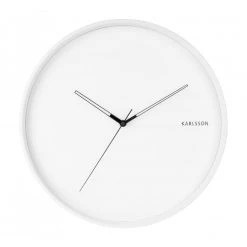 Karlsson Hue Wall Clock – White (40cm) Monochrome