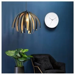 Karlsson Hue Wall Clock – White (40cm) Monochrome