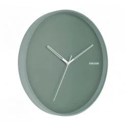 Karlsson Hue Wall Clock – Steel Green (40cm)