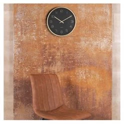 Karlsson Restocked Gold Elegance Wall Clock - Black (30cm)