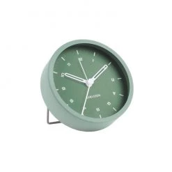 Karlsson Tinge Alarm Clock - Steel Green