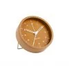 Karlsson Tinge Alarm Clock - Caramel Brown