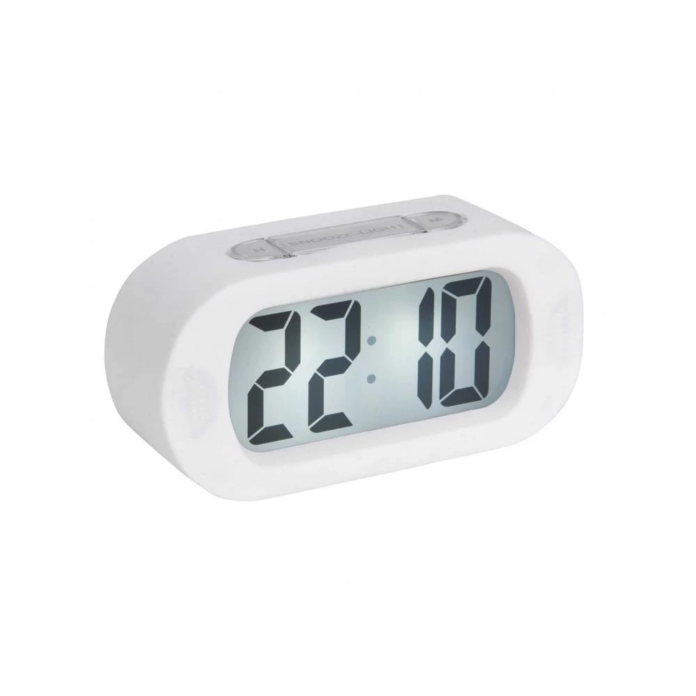 Karlsson Gummy Digital Alarm Clock - White Women's Gifts - Over $50