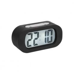 Karlsson Gummy Digital Alarm Clock - Black