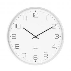 Karlsson Lofty Wall Clock - White (40cm) Restocked