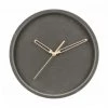 Karlsson Lush Velvet Wall Clock - Grey (30cm) MEN'S GIFTS