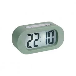 Karlsson Gummy Digital Alarm Clock - Green MEN'S GIFTS